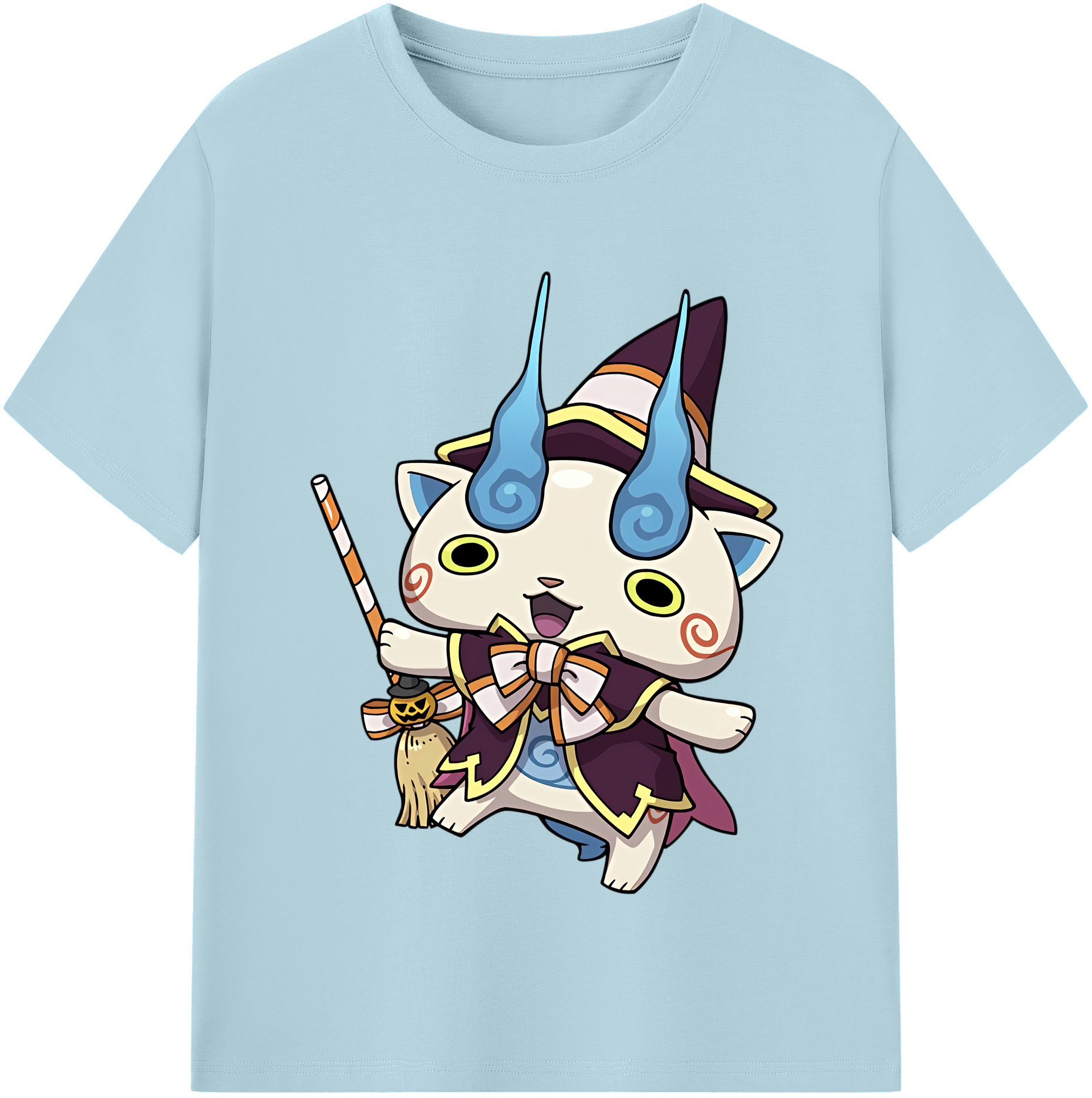（画像用） 妖怪ウォッチ Yo-kai Watch 綿100％半袖Tシャツ（フロントプリント）